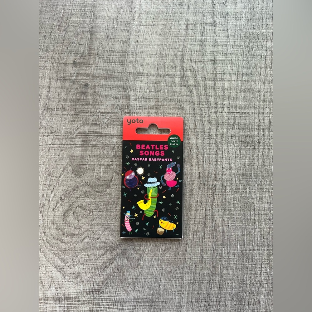 Yoto Beatles Songs Caspar Babypants Card